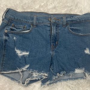 Midwaist Boyfriend Jean Shorts
